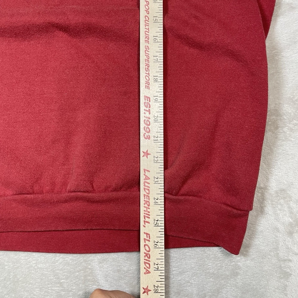 Vtg Arizona Cardinals Sweatshirt Mens M NFL Pullover Crewneck‎ Red Logo Football - Picture 9 of 9